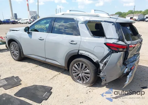 2022 Nissan Pathfinder Sl 4Wd z USA, uszkodzony, nr VIN 5N1DR3CE9NC247471